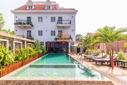 Apartment Building for Rent With Swimming Pool in Siem Reap City-Sla Kram