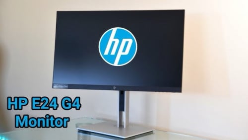 HP EliteDisplay E24 G4 24 Inch IPS LED Backlit, FHD 1920 x 1080, Blue Light Filter,