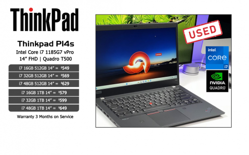 Lenovo Thinkpad P14s Workstation