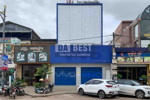 ផ្ទះសម្រាប់ជួលផ្លូវស៊ីវុត្ថា សៀមរាប / Shophouse For Rent On Sivutha Road In Siem Reap