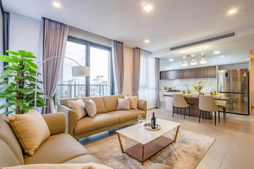 ✨BKK1 | Modern 2-Bedroom Serviced Apartment for Rent