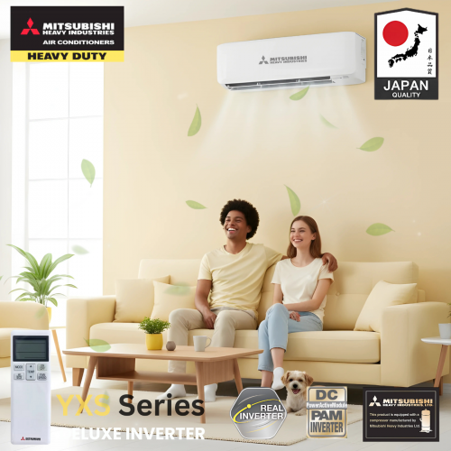 2HP Deluxe Inverter Mitsubishi Heavy Industreis ជប៉ុនសុទ្ធ