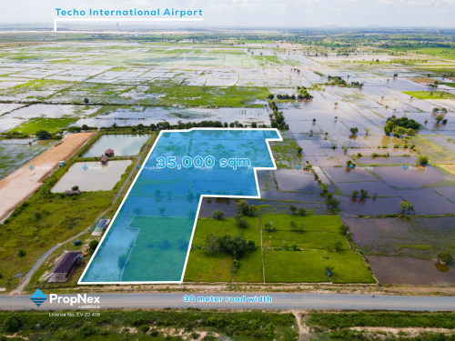 Land Near New Decho International Airport Along 30m Road