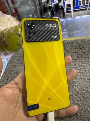 Poco X4Pro 5G Memory128G Global Sim2 មានឆ្នាំងសាក