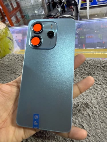 Redmi Note14 Memory128G ក្រុមហ៊ុនសុីមពីរ មានឆ្នាំងសាក