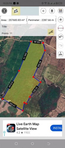 ដីលក់20ha តំលៃ2.5$/m2 នៅខេត្តកំពង់ស្ពឺ ជិតភ្នំឧរ៉ាល់ មានដំណាំស្វាយស្រាប់