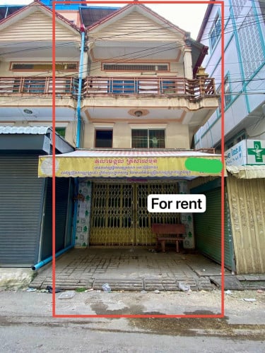 ផ្ទះសម្រាប់ជួល! នៅបឹងទំពន់   | Shop house for rent at Boeng Tompun