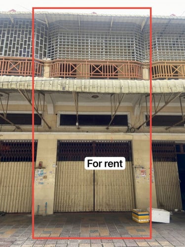 ផ្ទះសម្រាប់ជួល! នៅស្ទឹងមានជ័យ ជិតច្រមុះជ្រូក   | Shop house for rent at Steung Meanjey