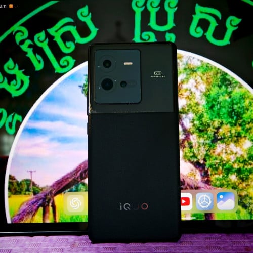 iQoo 10 Pro 512G (វ៉ៃដូរបាន)មានធានាច្បាស់លាស់ត្រឹមត្រូវ