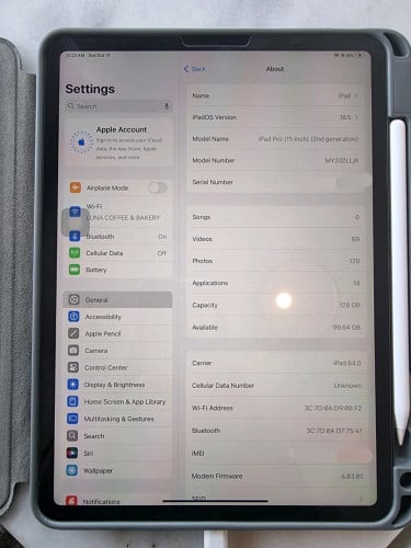 Sell iPad Pro 11 2nd Gen 128G ( Sim+wifi )