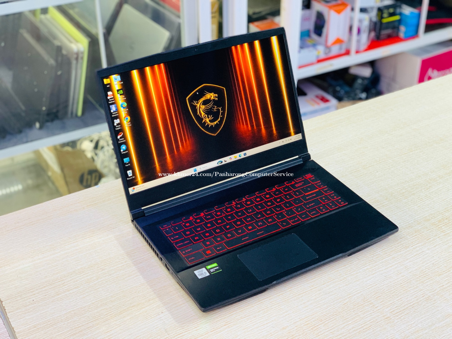 MSI GF63 thin 10CSR price in Tuek L'ak Pir, Tuol Kouk, Phnom