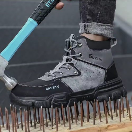 ស្បែកជើងសុវត្ថិភាពគុណភាពខ្ពស់កវែង / Safety Boot High Quality