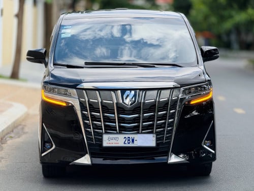 🔥Alphard017🆙023 អូតូទ្វារ3 ក្នុងខ្មៅបេីកដំបូល ឡានមូលអត់បុកប៉ះច្រេះ កៅអុីSC