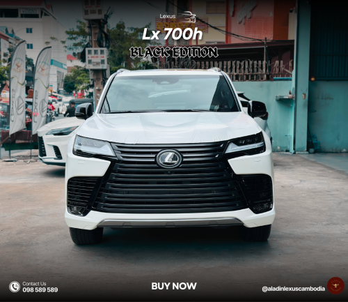 2025 Lx 700h Black Edition Remote starter Auto Parking