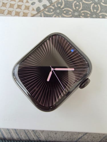 Apple Watch Series 7 stainless steel 41mm black