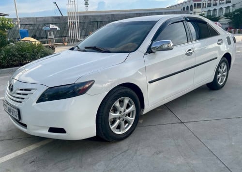 Toyota Camry 2007 LE កៅអីចុច ក្នុងលឿង ប្រភេទឡានមូលឡានសានុំ ឡានថ្មីខ្លាំង
