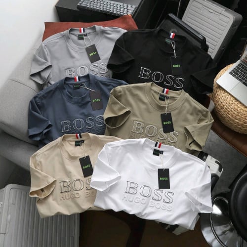 អាវយឺតដៃខ្លី កមូល ម៉ូតពណដូចរូប លេខ ទំហំ M l xl xxl 3xl