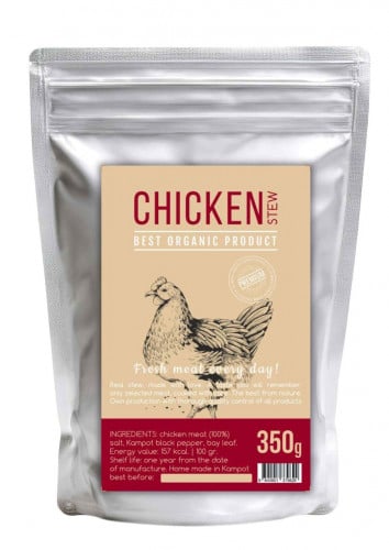 Chicken Stew  in a Retort Pouch for Convenient and Delicious Meals