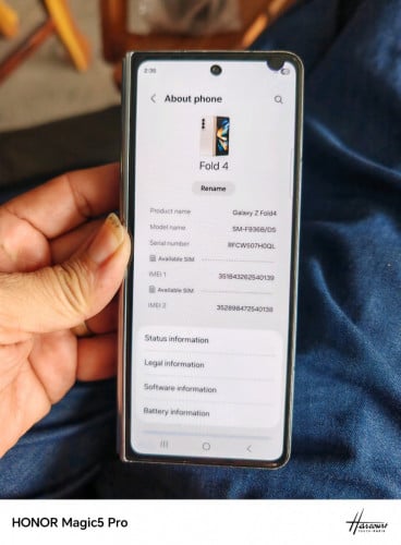 Fold4ក្រុមហ៊ុន12g256gខូចក្នុ