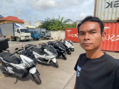 HONDA Pcx21_22_23ជប៉ុនក្រដាស់ពន្នលក់2000$ជាងលក់រាយនឹងបោះដុំ