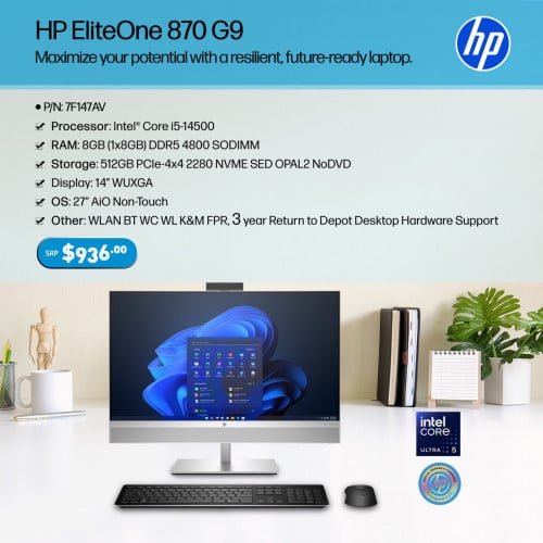 HP EliteOne 870 AiO
