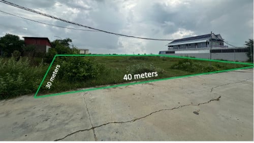 Land for sale near Tram Knar Market- 40meters from National road 3
