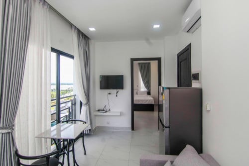 Modern one bedroom unit apartment for rent nearby Naga world,