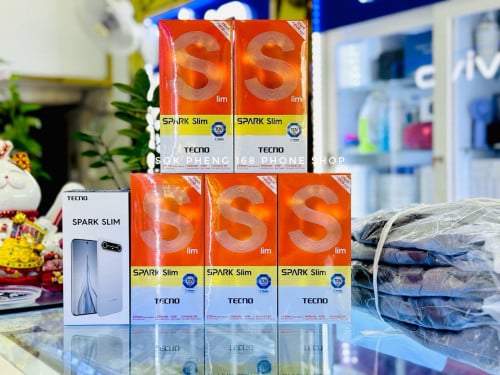 Tecno Spark Slim ថ្មី តម្លៃល្អ