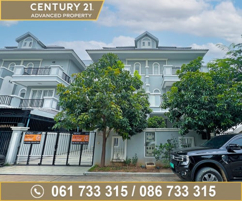 🏘 វីឡាភ្លោះ (Twin) ក្នុងបុរី ភ្នំពេញថ្មីដាយមិនផាក​ ត្រូវការលក់បន្ទាន់ខ្លាំង