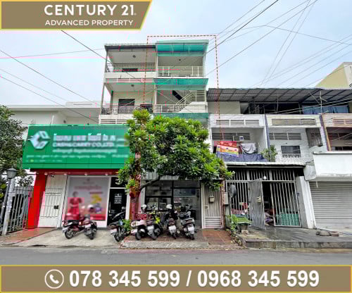 🏠 ផ្ទះអាជីវកម្ម នៅជិតវិមានឯករាជ្យ ត្រូវការលក់បន្ទាន់ខ្លាំង