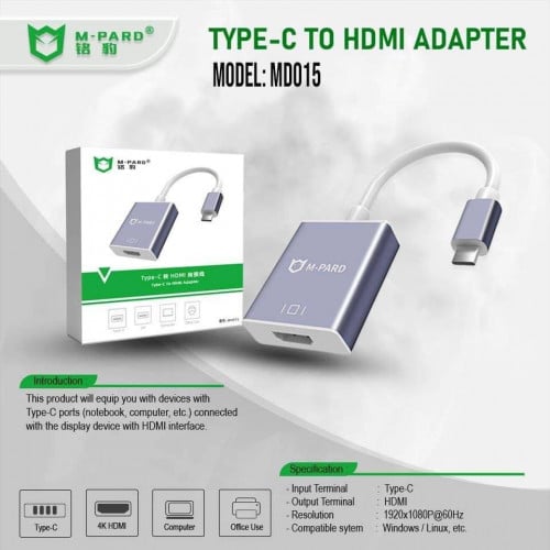 USB-C to HDMI 9$