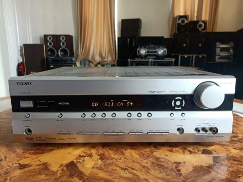 អំភ្លី ម៉ាក Onkyo *អំភ្លី ម៉ាក ONKYO:-Model.AV Receiver TX-SR506 (9ch /1)-ប្រើភ្លើង: 220V , 470W