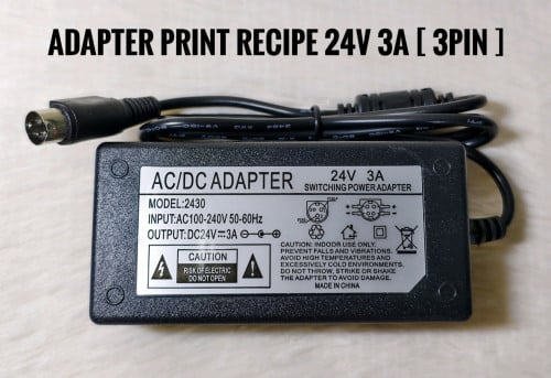 Adapter Print Recipe 24V 3A