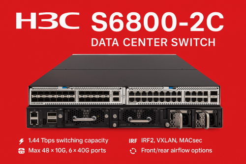 H3C S6800-2C — Data Center Switch