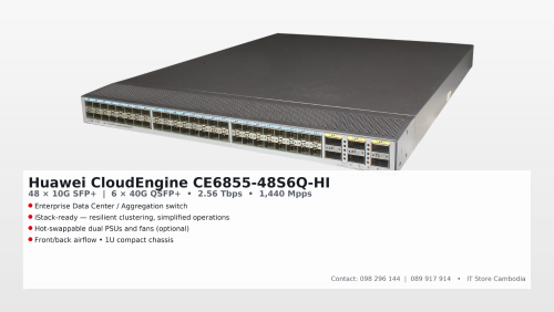 Huawei CloudEngine CE6855-48S6Q-HI