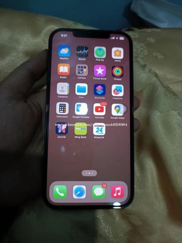 iPhone 12 bro mix ទ្រនាប់សុីម 128gមានស្គេន សុីនទាំងអស់អ៊ុតកញ្ចក់លក់300$