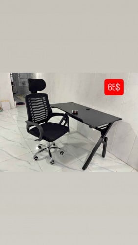 Office desk set desk + chair