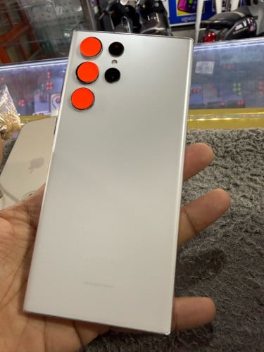 Samsung S22ultra 5G Ram12G Memory512G ក្រុមហ៊ុនសុីមពីរ មានឆ្នាំងសាក