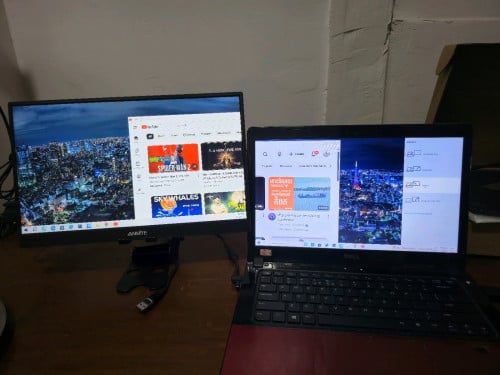 ម៉ូនីទ័រចល័ត Anmite portable monitor 15.6 តម្លៃធូតស្រួលប្រើ ក្នុងស្តុកមានតិចគ្រាប់ កម្មង់បាន