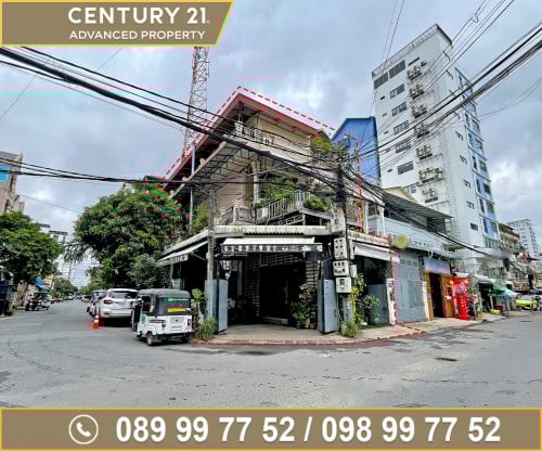 🏠 ផ្ទះល្វែង (កែង) នៅជិតមហាវិថីព្រះមុនីវង្ស (93) ត្រូវការលក់បន្ទាន់ខ្លាំង