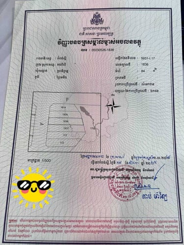 ដីលក់ប្រញាប់។ urgent land for sale.