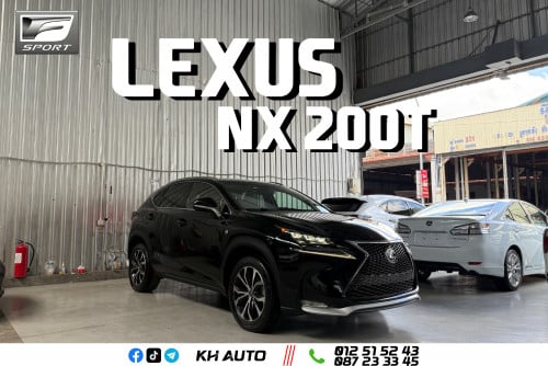2015 LEXUS NX 200T F-Sport គុជ3 ប្រភេទមេឡាន