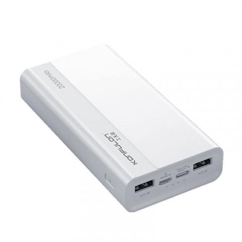 22.5W 20000mah Powerbank white color