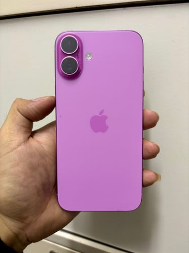 iPhone 16 Plus 128G មួយទឹក lock sim ប៉ុន្តែមិនបាច់ទ្រាប់ទ្រនាប់ស៊ីម ដាក់ស៊ីមប្រើយកម៉ង ( សុីម2 )