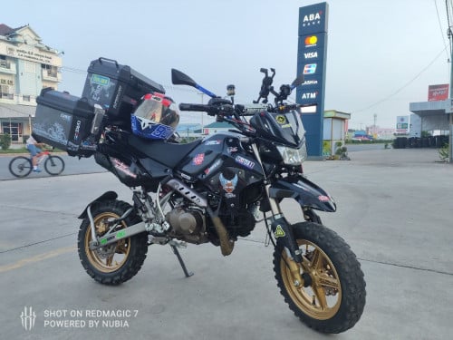 Kawasaki KSR 110 pro modify cross original engine