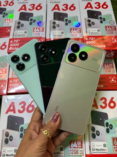 Nubia A36 រាងស្អាតដូច 17 Pro max