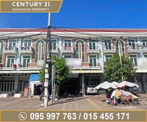 🏘 ផ្ទះអាជីវកម្ម (SH) លើផ្លូវជាតិលេខ1ក្នុងបុរី កៀនស្វាយផ្លាហ្សា ត្រូវការលក់បន្ទាន់ខ្លាំង