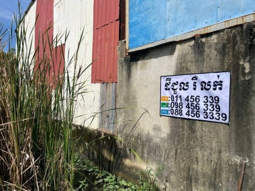 12mx24m ដីជួលឬលក់ នៅភូមិកប់ស្រូវ