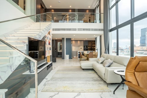 2BR Penthouse Condo For Rent - Sangkat Veal Vong, 7 Makara, Phnom Penh