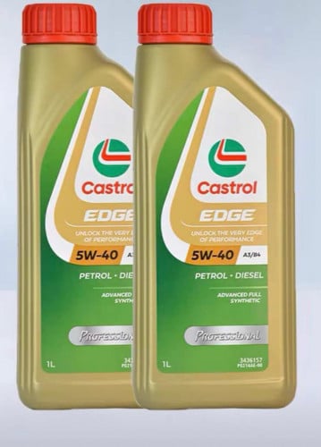 Castrol 5W-30 and 5W-40 4L and 1L